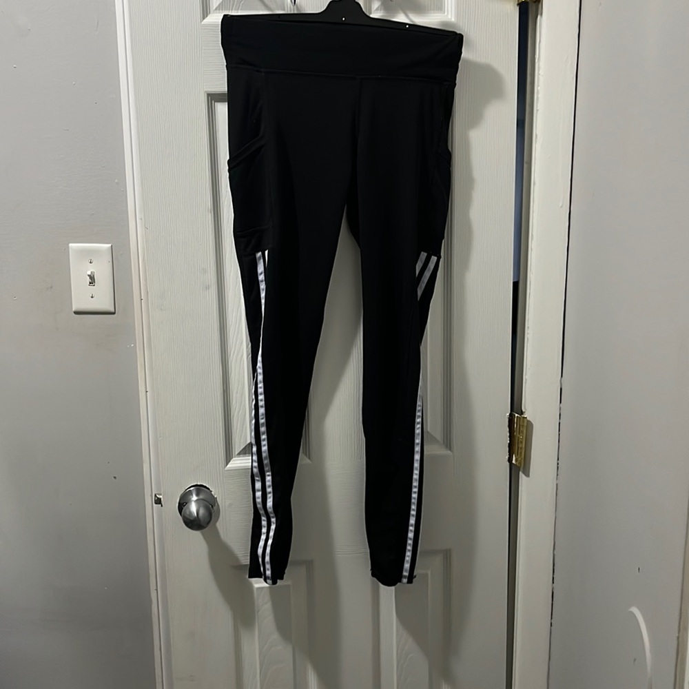 Adidas black and white small size